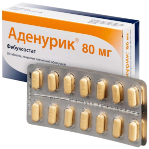 аденурик 80 мг